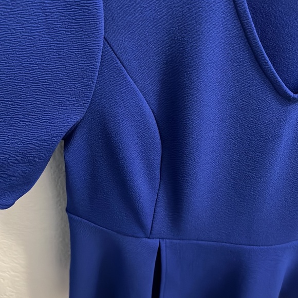 Lane Bryant Peplum Top 14/16 Periwinkle - Picture 4 of 4